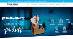 Desktop Screenshot of graficacondor.com.br